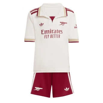 Arsenal Maglia Gara Terza Repliche 2025-26 Bambino Maniche Corte
